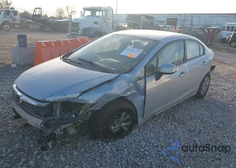 2012 Honda Civic Lx из США, поврежденный, VIN 19XFB2F59CE035196